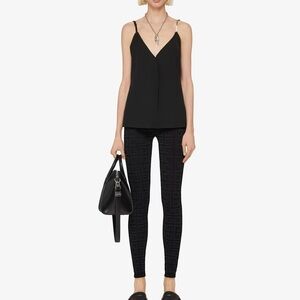 Givenchy Black Jacquard Trousers